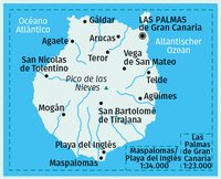 KOMPASS Wanderkarte 237 Gran Canaria 1:50.000