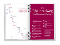 KOMPASS Radreiseführer Rheinradweg von Mainz bis Duisburg